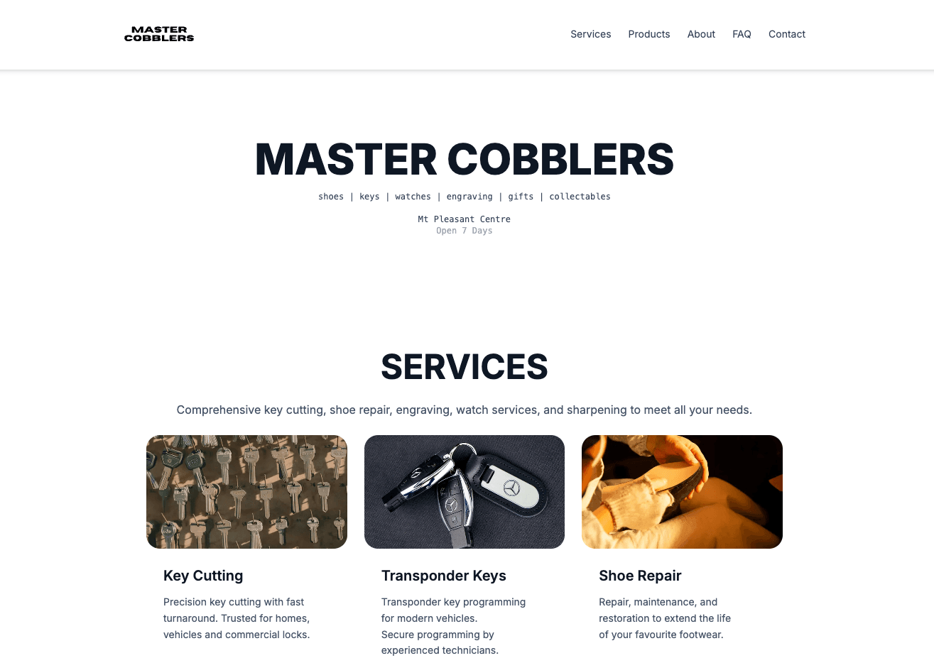 Master Cobblers